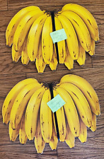 NOS Original 1936? BANANAS ADVERTISING Display Banner 5 pc. + Waxed Cord picture