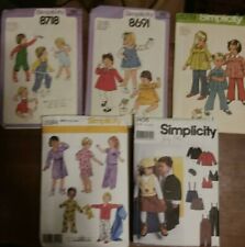 Lot #7 - 5 Children's Outfit Patterns, size 1/2 to 4,  picture