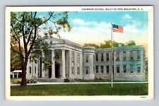 Beaufort SC-South Carolina, Grammar School, Antique, Vintage Souvenir Postcard picture