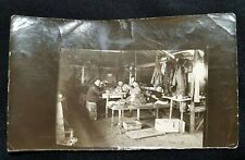 WW1 Original picture French soldiers 1914 Infantry uniforms gears helmets camp picture