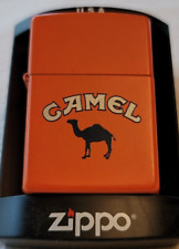 Zippo Orange Outdoor Camel Vintage Rare Lighter picture