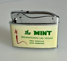 VTG UNFIRED The Mint Hotel Casino Las Vegas flat advertising lighter 1960s picture