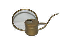 Vintage Antiques Brass  Plant Watering Can Pitcher  Bonsai MAde India Works picture