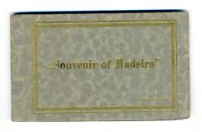 Souvenir of Madeira 12 Postcards in Booklet 1900's Perestretos Portugal  picture