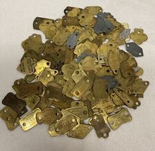 Lot of Approx 160 Old Dog Tax Tags 1912 - 1978 Brass & Steel picture