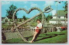 Postcard Rockome Gardens near Arcola Illinois picture