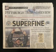 Pittsburgh Tribune-Review Steelers NFL Super Bowl XLIII Champions (2009) picture