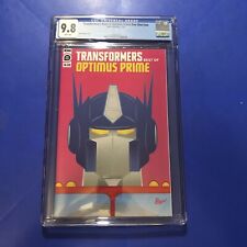 Transformers Best of OPTIMUS PRIME 1 CGC 9.8 1ST PRINT APPEARANCE IDW Comic 2022 picture