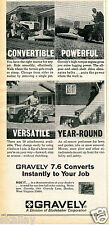 1968 Print Ad of Studebaker Gravely Tractor Mower picture