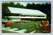 Forest Park PA- Pennsylvania, Canoeing And Boating Unity House, Vintage Postcard picture