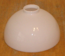 Vintage White Milk Glass Kerosene Oil Lamp Shade (10