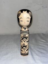 Japanese Kokeshi Doll : signed Kiyoshi Suzuki 1961 - Vinatge picture