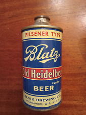 Blatz Old Heidelberg Cone Top Beer Can Wisconsin MINTY picture