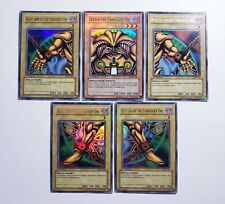 Yu-Gi-Oh Exodia the Forbidden One LOB 1st Ultra Complete Set Asian NM/VLP picture