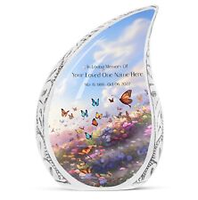 Butterflies Fly Memorial Ashes Urns 10 inch - Free Spirit picture