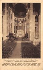 1922 Layman's Club of the Cathedral of St John the Divine Interior of Crossing picture