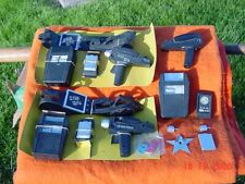 VINTAGE 1975 PAIR REMCO STAR TREK UTILITY BELT TOY SETS MINT ON CARDS PLUS EXTRA picture