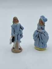 Antique Doll House Victorian Miniature Porcelain Figurines Made in Germany picture