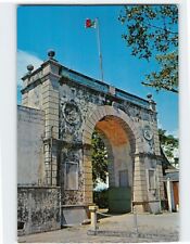 Postcard The Boarder Gate Separating Macau from Mainland China picture