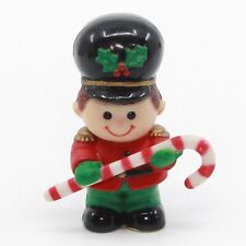 ROYAL GUARD with Candy Cane - Russ Berrie Miniature Christmas Figure picture
