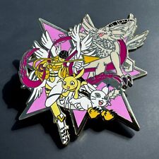 Digimon Angewomon  Gatomon Metal Evolutions Badge Pin picture
