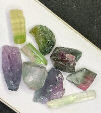 21 Carat Natural Tourmaline Bio Crystal & Rough Facet Quality from Afghanistan picture