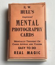 1960's Disneyland Magic Shop Hull's Mental Photography Deck of Cards trick picture