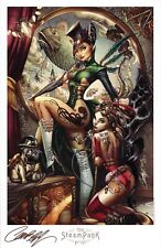 J Scott Campbell The Steampunk Print Art PRINT SIGNED picture
