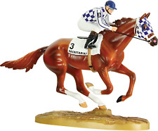 Horses Secretariat 50Th Anniversary Figurine | Limited Edition | Horse Toy Model picture