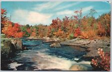 Vintage Postcard 1966 Cold River Mohawk Trail Western Mass Ewing Galloway picture