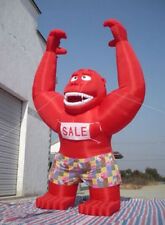 20ft Inflatable Red Gorilla Advertising Promotion with Blower picture