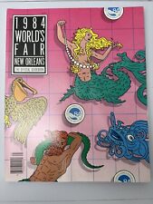 VTG 1984 Worlds fair New Orleans Official Guidebook Cover by Steven Max Singer picture