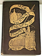 1639 The First Church of Christ Milford CT 1889 250th Anniversary rare book picture