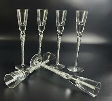 Vintage - Set of 6 - Stunning Cordial Glass Boc270 by BOHEMIA CRYSTAL-CRYSTALEX picture