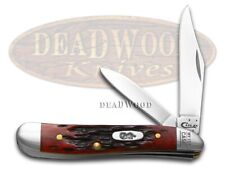 Case xx Knives Peanut Old Red Bone My First Case Stainless Pocket Knife 03693 picture