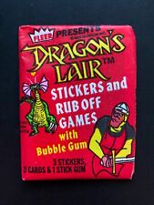1983 Fleer DRAGON'S LAIR Sealed Wax Pack - Awesome Condition picture