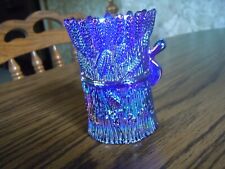 Vintage St Clair Glass Toothpick - Blue Iridescence - Signed BOB ST. CLAIR 1974 picture