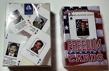 Iraqi Most Wanted Playing Cards Operation Enduring Freedom & Freedom Set NEW picture