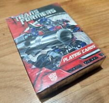 2007 Hasbro Official Transformers Movie Playing/Poker Cards Factory Sealed picture