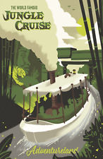 Jungle Cruise Attraction Poster Print 11x17 Disney Disneyland Walt Disney World picture