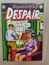 Plunge Into The Depths of DESPAIR Robert Crumb 1983 Last Gasp Underground FN/VF picture