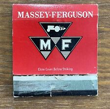 Vintage Massey-Harris MH Tractors Matchbook Cover Wakeeney Kansas Rupp Implement picture