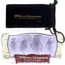 RARE Disney Pin 54624 DSF Pirates of the Caribbean At World's End Scroll LE * picture