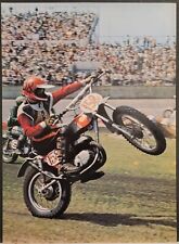 1972 Bultaco Motorcycle Print Pin Up picture