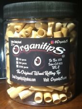 Organitips Wood Wooden Smoking Tips Unflavored 12 Pack ORIGINAL 8mm picture