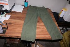 Exc Vietnam USGI OG 107 cotton sateen fatigue trousers pants sz 30 x 27 Mezz77#4 picture