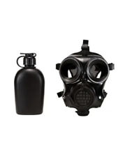 MIRA Safety CM-7M Military Police CBRN Gas Mask w Canteen LARGE 40mm NEW SEALED picture