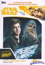 2018 Topps SOLO: A Star Wars Story EXCLUSIVE Factory Sealed Blaster Box-PATCH picture