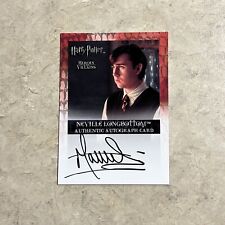 Artbox Harry Potter Heroes and Villains M. Lewis as Neville Longbottom Autograph picture