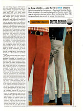 1967 Print Ad Cambridge Classics Cactus Casual Koratron Slacks Men San Francisco picture